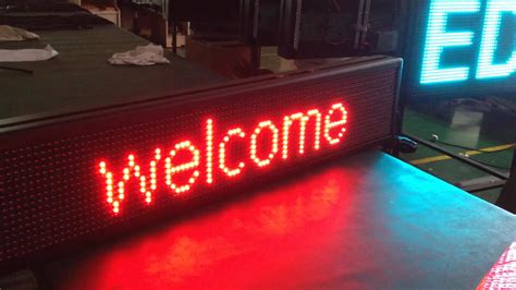 electronic led signs.